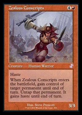 Zealous Conscripts (Timeshifted) [Time Spiral Remastered] | Card Merchant Takapuna