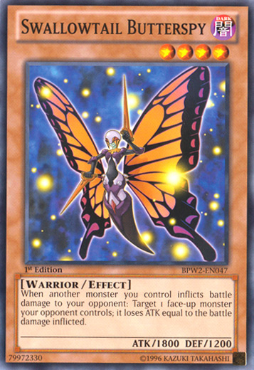 Swallowtail Butterspy [BPW2-EN047] Common | Card Merchant Takapuna