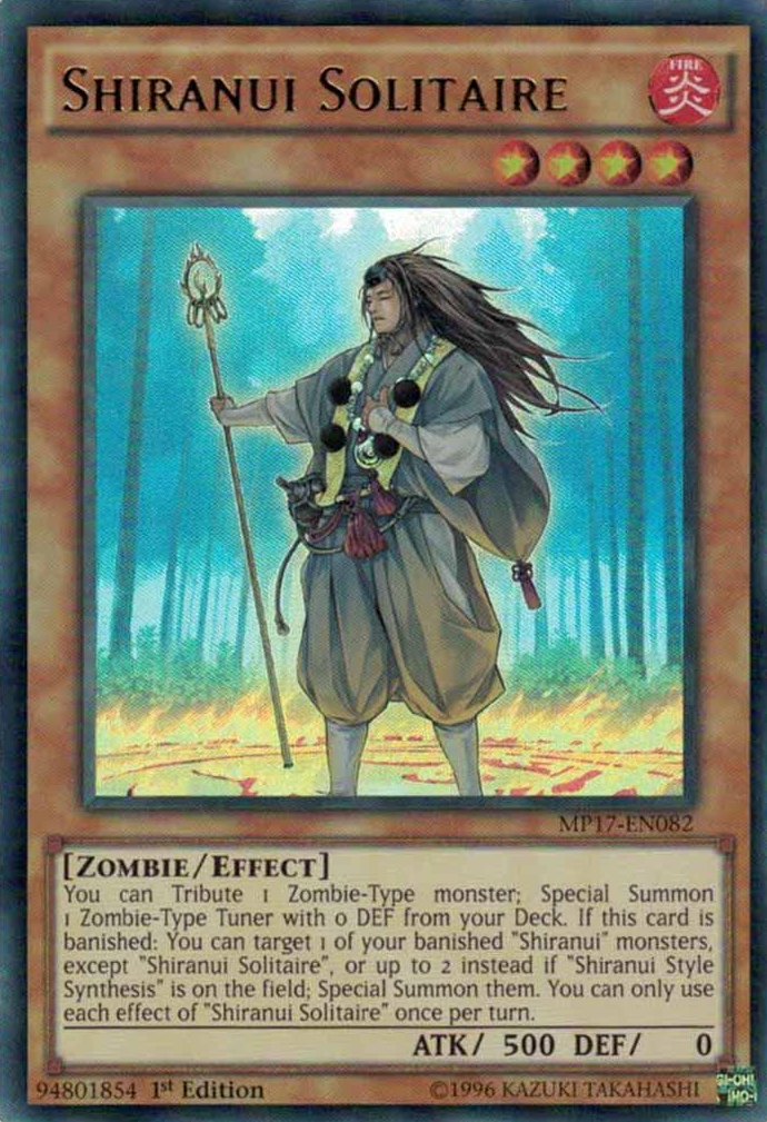 Shiranui Solitaire [MP17-EN082] Ultra Rare | Card Merchant Takapuna