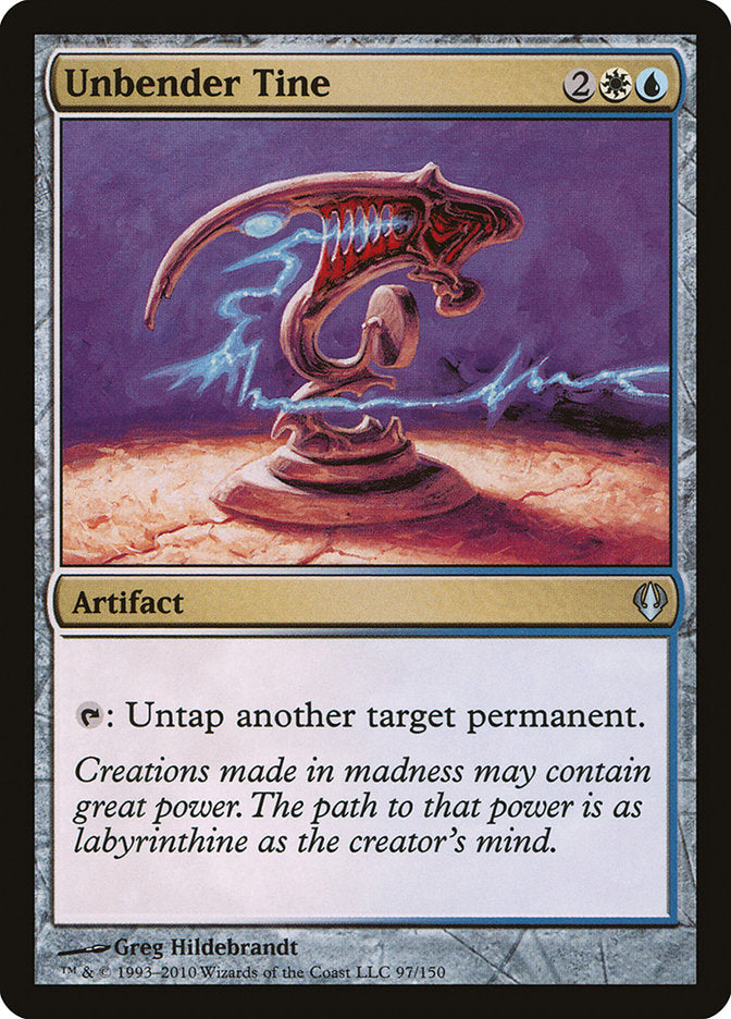 Unbender Tine [Archenemy] | Card Merchant Takapuna