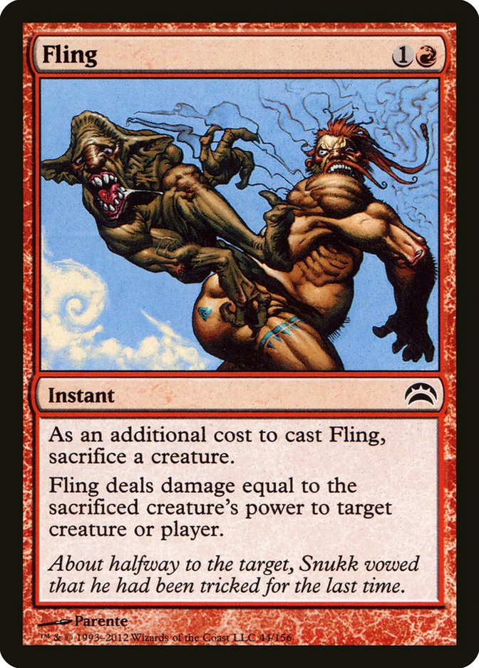 Fling [Planechase 2012] | Card Merchant Takapuna