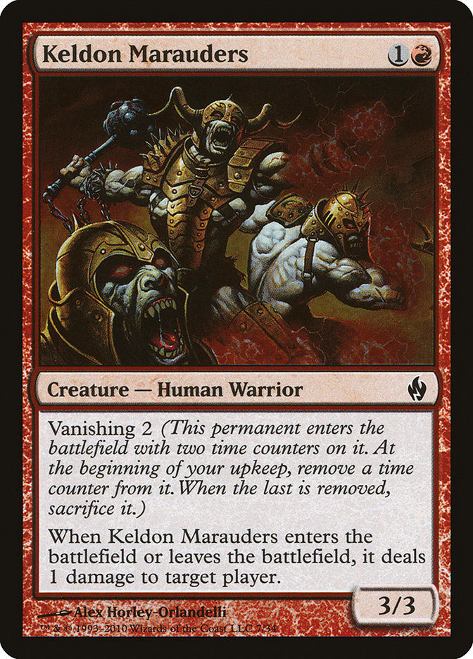 Keldon Marauders [Premium Deck Series: Fire and Lightning] | Card Merchant Takapuna