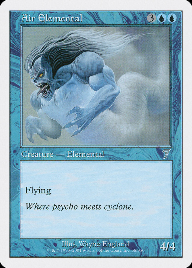 Air Elemental [Seventh Edition] | Card Merchant Takapuna