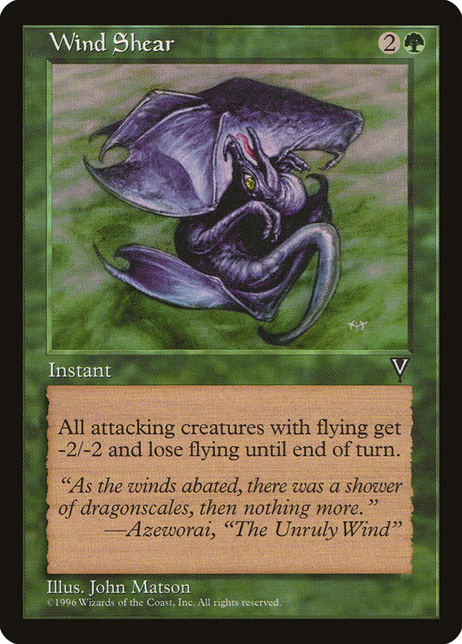 Wind Shear [Visions] | Card Merchant Takapuna