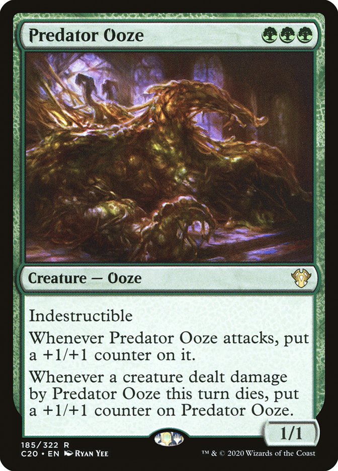 Predator Ooze [Commander 2020] | Card Merchant Takapuna