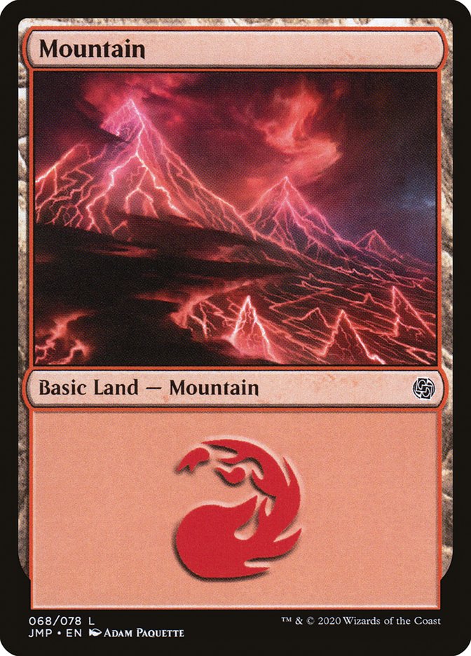 Mountain (68) [Jumpstart] | Card Merchant Takapuna