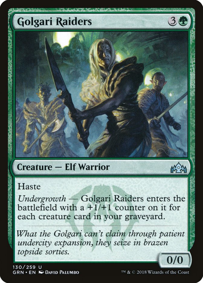 Golgari Raiders [Guilds of Ravnica] | Card Merchant Takapuna