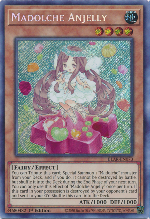 Madolche Anjelly [BLAR-EN073] Secret Rare | Card Merchant Takapuna