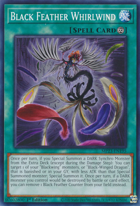 Black Feather Whirlwind [MP23-EN195] Common | Card Merchant Takapuna