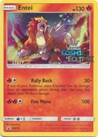 Entei (SM219) (Staff Prerelease Promo) [Sun & Moon: Black Star Promos] | Card Merchant Takapuna