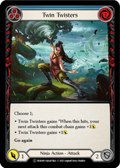 Twin Twisters (Blue) [EVR049] (Everfest)  1st Edition Normal | Card Merchant Takapuna