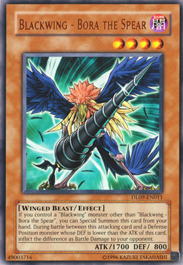 Blackwing - Bora the Spear (Bronze) [DL09-EN011] Rare | Card Merchant Takapuna