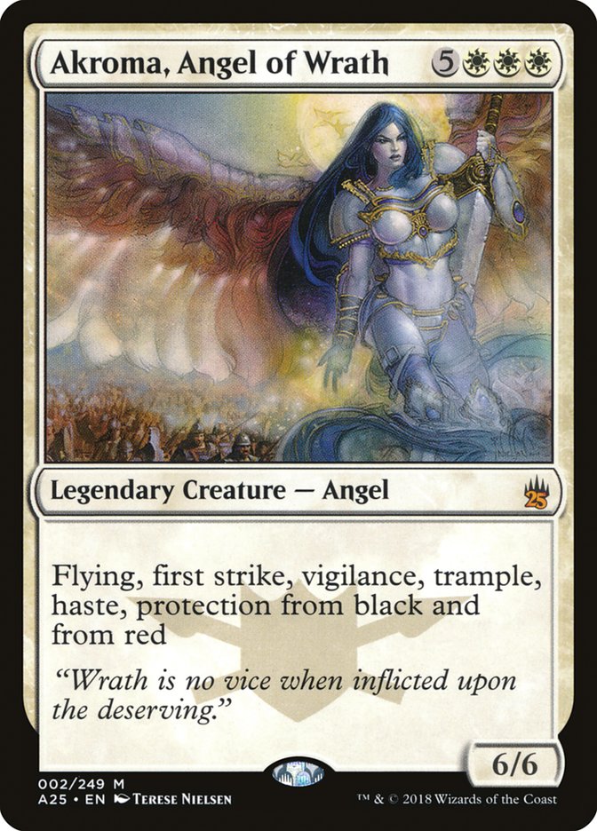 Akroma, Angel of Wrath [Masters 25] | Card Merchant Takapuna