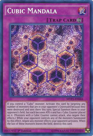 Cubic Mandala [MVP1-ENS44] Secret Rare | Card Merchant Takapuna