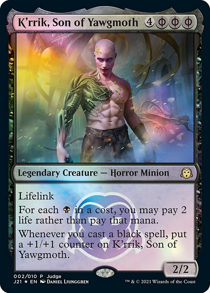 K'rrik, Son of Yawgmoth [Judge Gift Cards 2021] | Card Merchant Takapuna