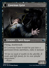 Covert Cutpurse // Covetous Geist [Innistrad: Midnight Hunt] | Card Merchant Takapuna