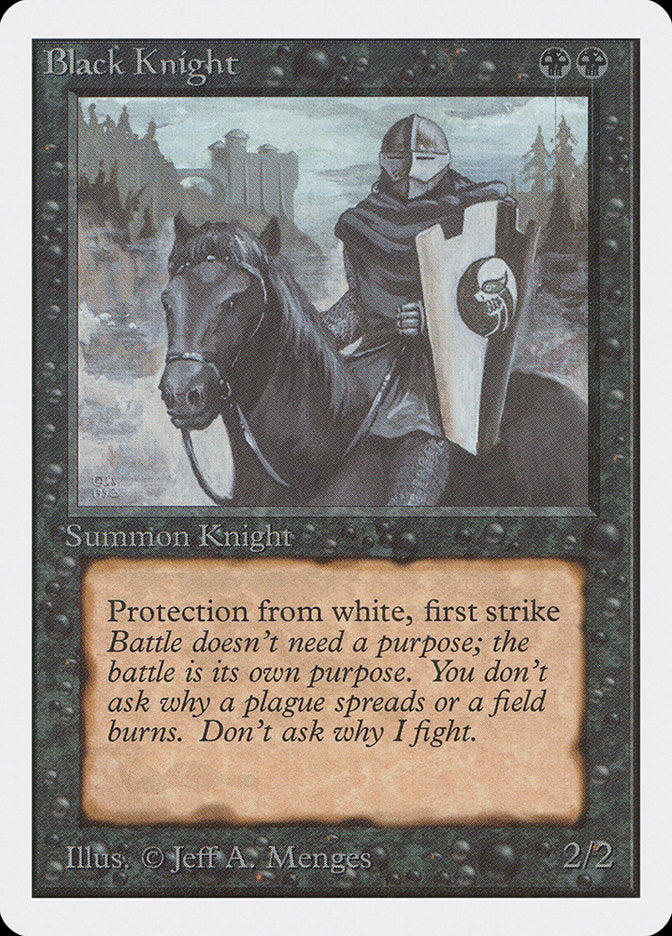 Black Knight [Unlimited Edition] | Card Merchant Takapuna