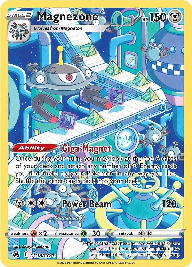 Magnezone (GG18/GG70) [Sword & Shield: Crown Zenith] | Card Merchant Takapuna