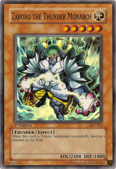 Zaborg the Thunder Monarch [AST-023] Super Rare | Card Merchant Takapuna