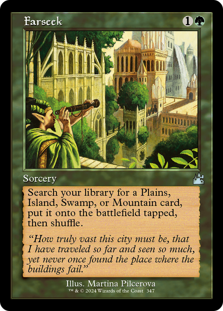 Farseek (Retro Frame) [Ravnica Remastered] | Card Merchant Takapuna