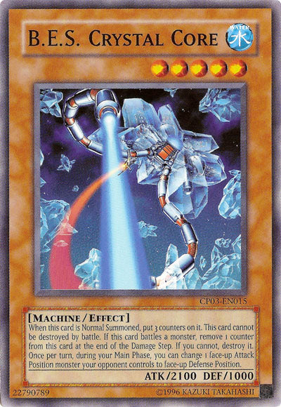 B.E.S. Crystal Core [CP03-EN015] Common | Card Merchant Takapuna