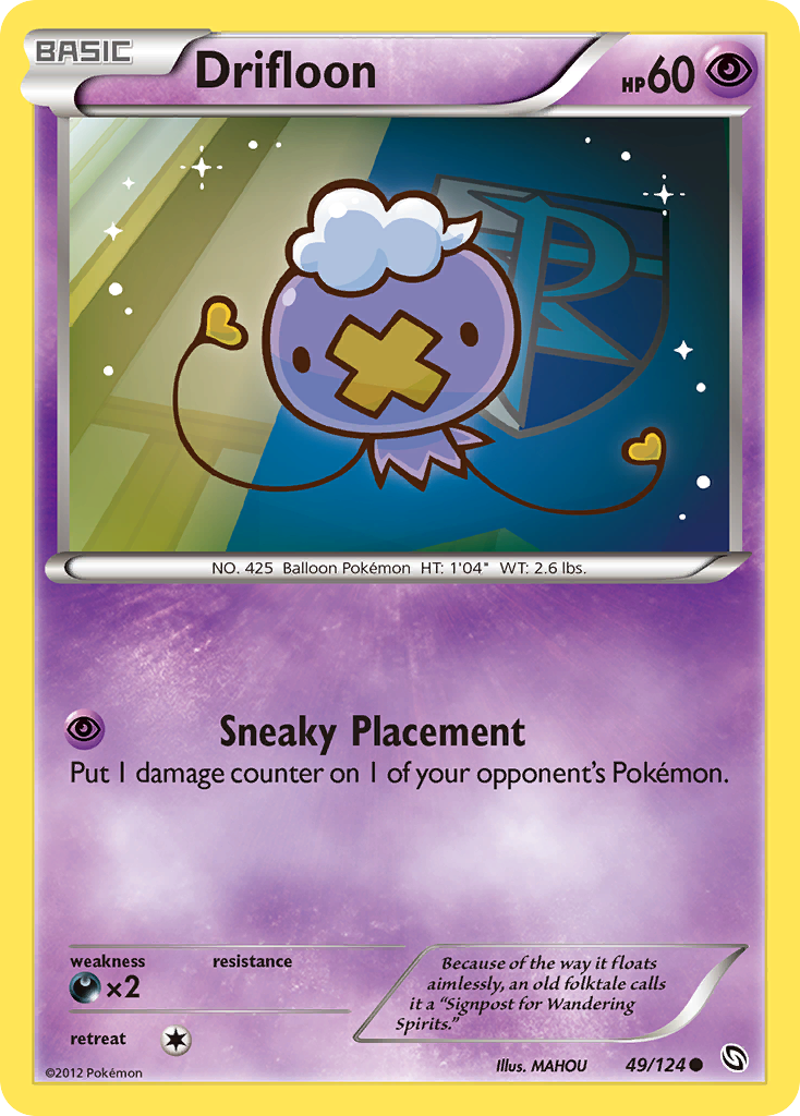 Drifloon (49/124) [Black & White: Dragons Exalted] | Card Merchant Takapuna