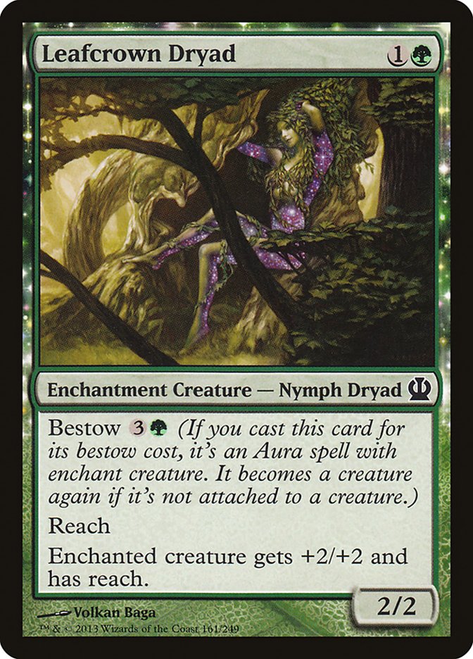 Leafcrown Dryad [Theros] | Card Merchant Takapuna