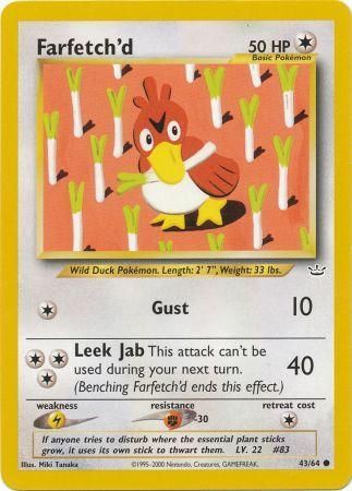 Farfetch'd (43/64) [Neo Revelation Unlimited] | Card Merchant Takapuna