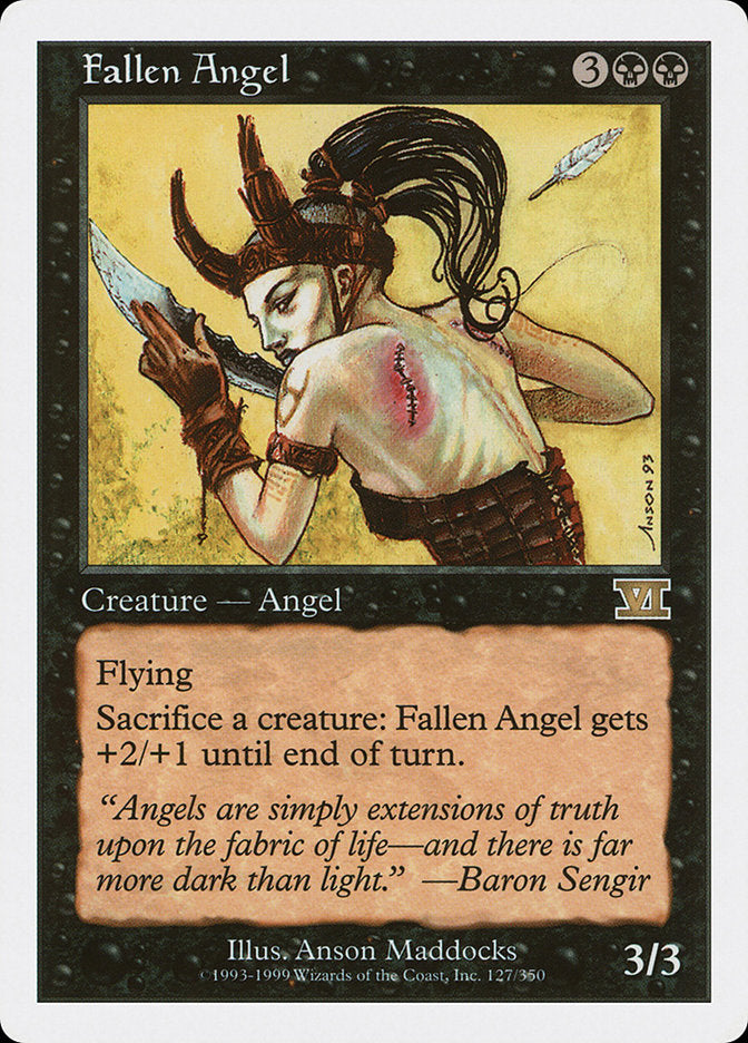 Fallen Angel [Classic Sixth Edition] | Card Merchant Takapuna