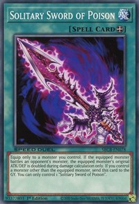 Solitary Sword of Poison [SBCB-EN078] Common | Card Merchant Takapuna