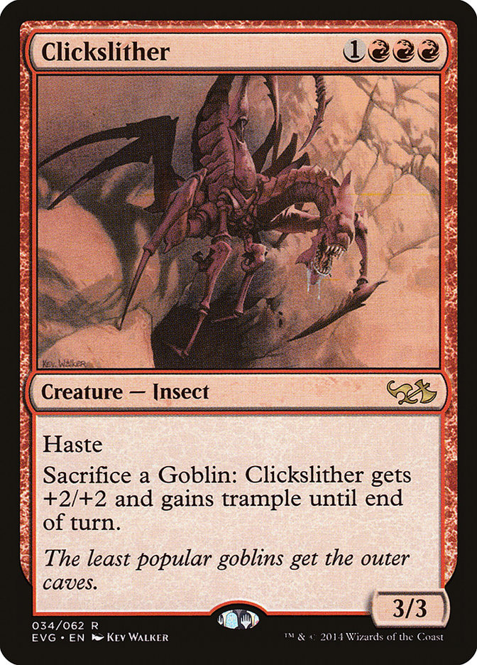 Clickslither (Elves vs. Goblins) [Duel Decks Anthology] | Card Merchant Takapuna