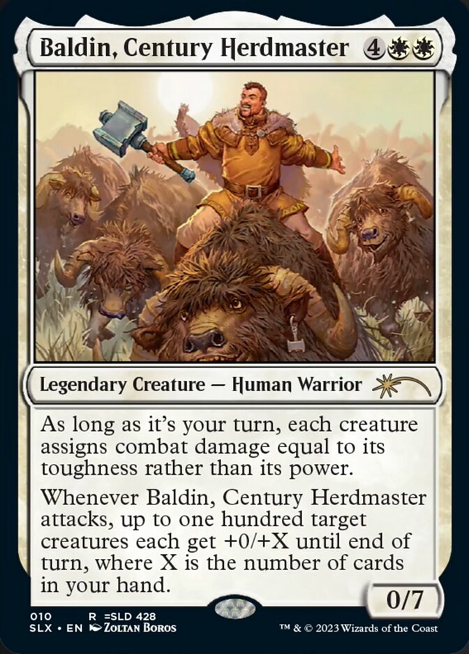 Baldin, Century Herdmaster [Secret Lair: Universes Within] | Card Merchant Takapuna