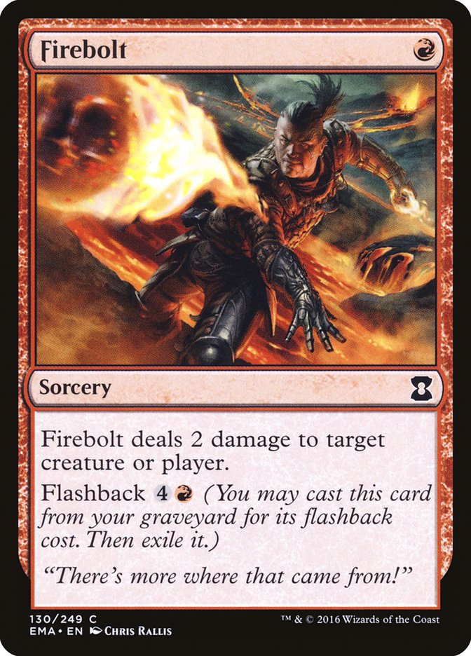 Firebolt [Eternal Masters] | Card Merchant Takapuna