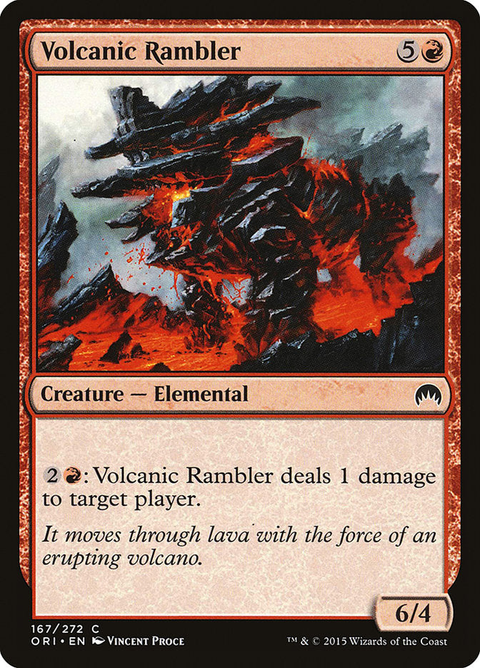 Volcanic Rambler [Magic Origins] | Card Merchant Takapuna