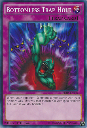 Bottomless Trap Hole [SDHS-EN038] Common | Card Merchant Takapuna