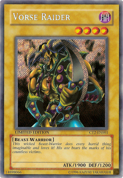 Vorse Raider [CT2-EN003] Secret Rare | Card Merchant Takapuna