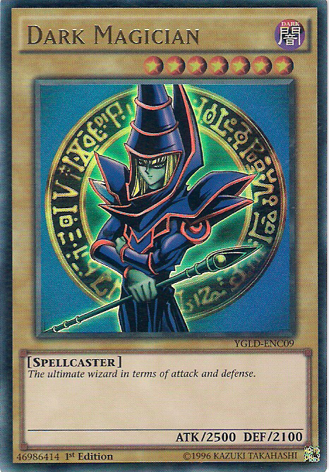 Dark Magician [YGLD-ENC09] Ultra Rare | Card Merchant Takapuna