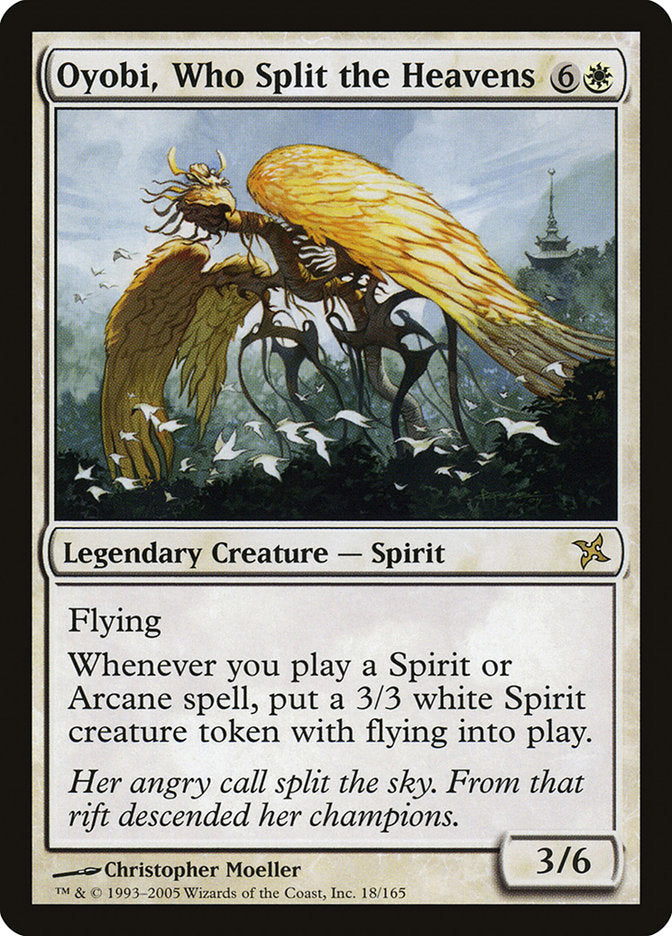 Oyobi, Who Split the Heavens [Betrayers of Kamigawa] | Card Merchant Takapuna