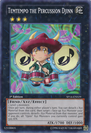 Temtempo the Percussion Djinn [SP14-EN029] Starfoil Rare | Card Merchant Takapuna