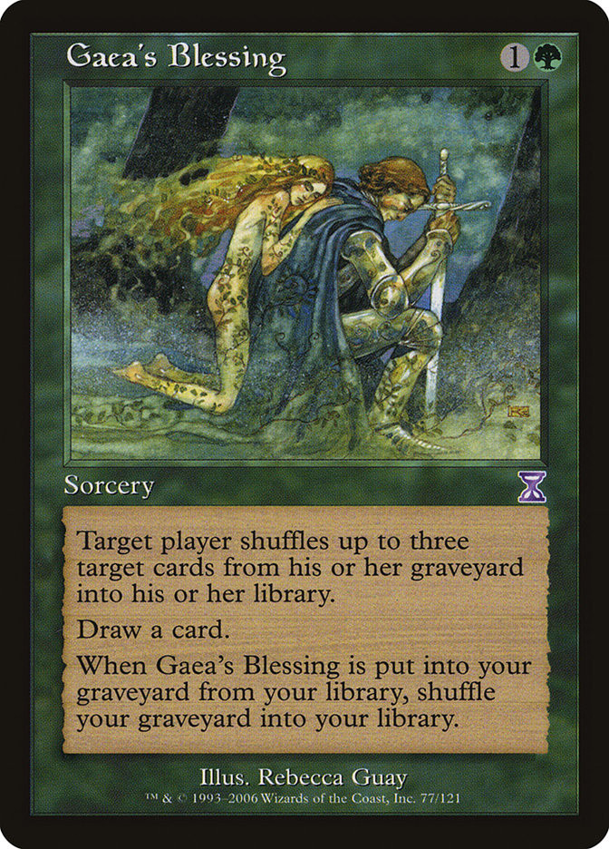 Gaea's Blessing [Time Spiral Timeshifted] | Card Merchant Takapuna