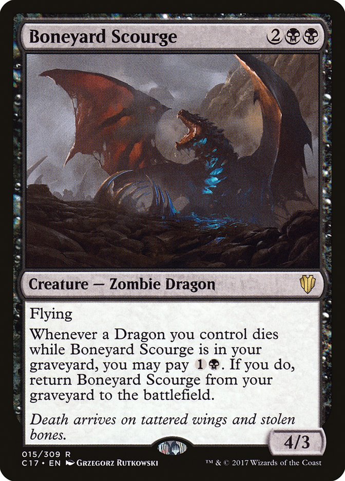 Boneyard Scourge [Commander 2017] | Card Merchant Takapuna