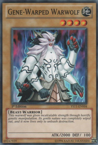 Gene-Warped Warwolf [YS11-EN004] Common | Card Merchant Takapuna