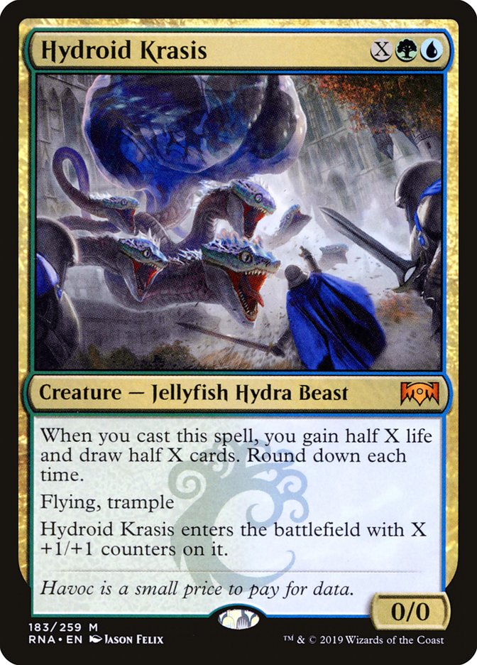 Hydroid Krasis [Ravnica Allegiance] | Card Merchant Takapuna