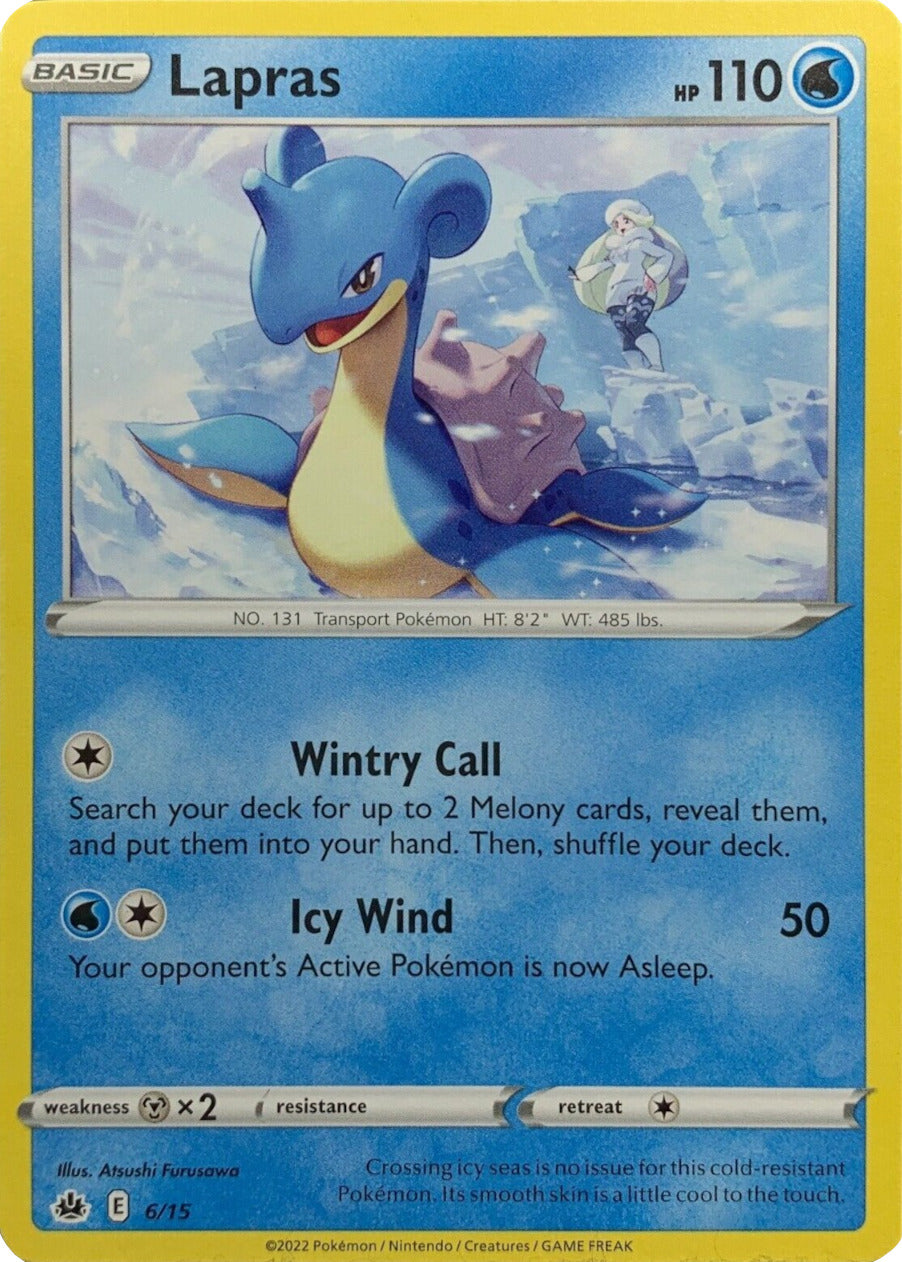 Lapras (6/15) [McDonald's Promos: Match Battle] | Card Merchant Takapuna