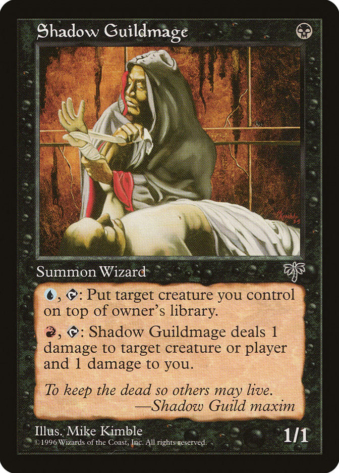 Shadow Guildmage [Mirage] | Card Merchant Takapuna