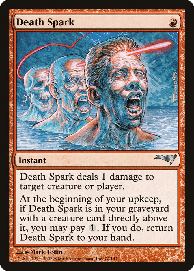 Death Spark [Coldsnap Theme Decks] | Card Merchant Takapuna