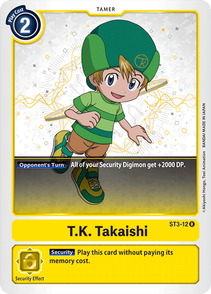 T.K. Takaishi [ST3-12] [Starter Deck: Heaven's Yellow] | Card Merchant Takapuna