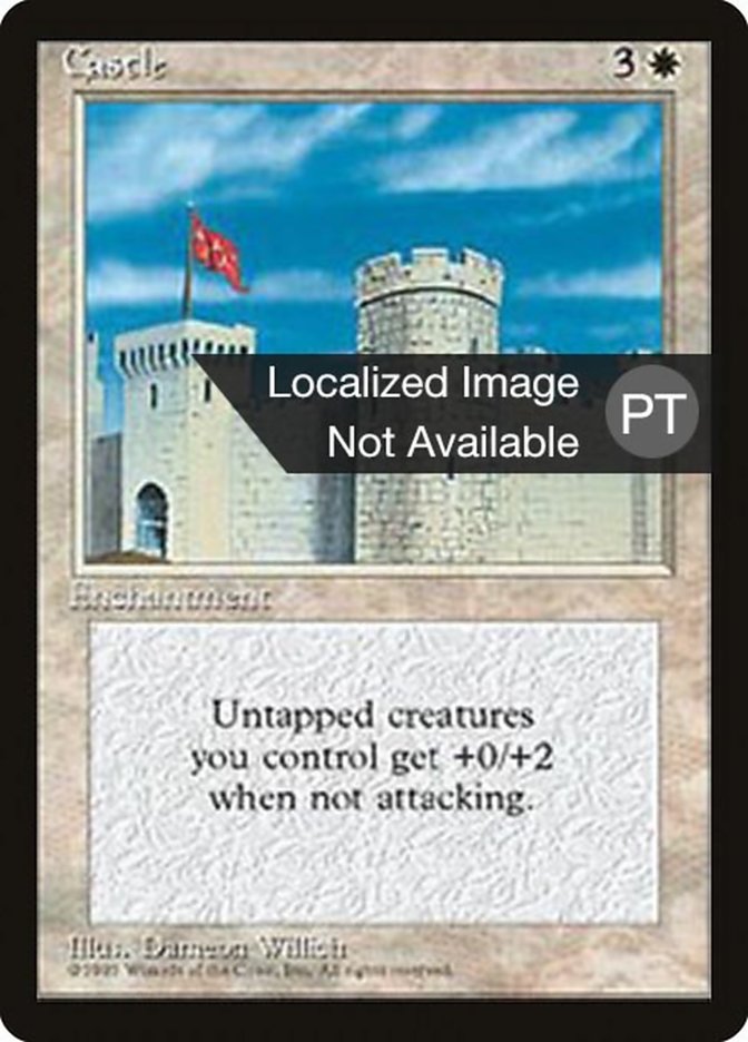 Castle [Fourth Edition (Foreign Black Border)] | Card Merchant Takapuna