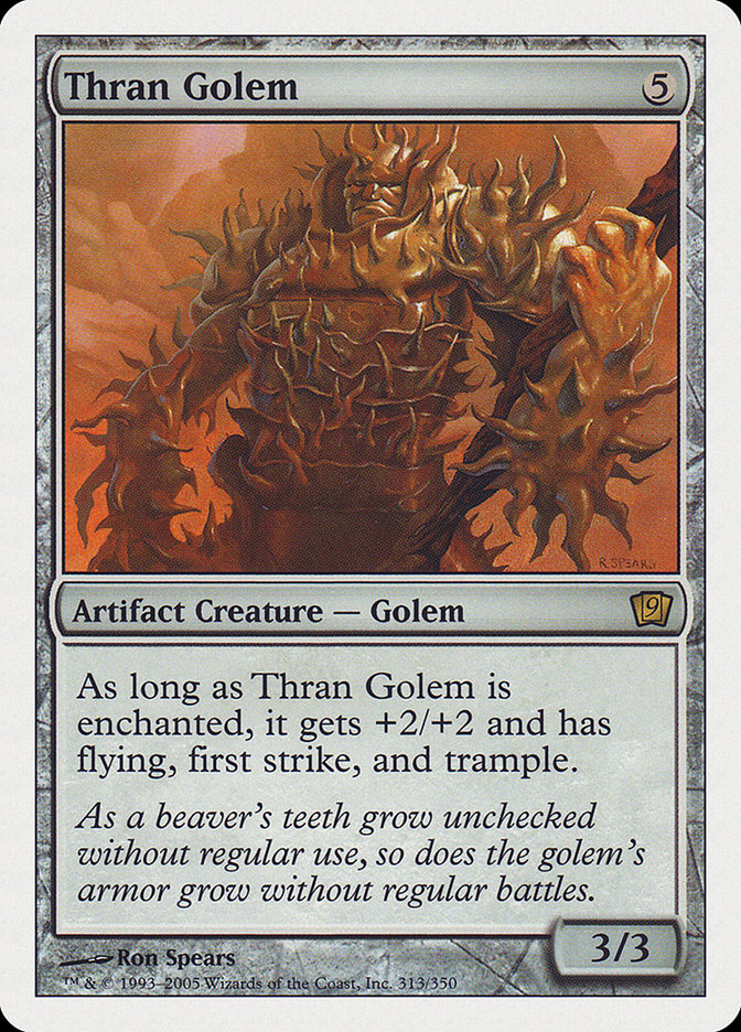 Thran Golem [Ninth Edition] | Card Merchant Takapuna