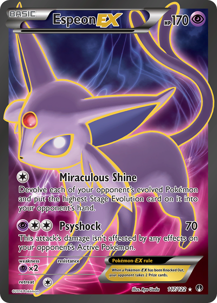 Espeon EX (117/122) [XY: BREAKpoint] | Card Merchant Takapuna